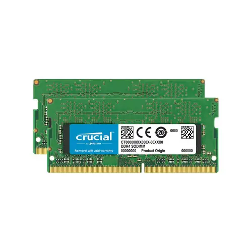 Crucial CT2K16G4SFD8266 32GB Kit (2x16GB) SODIMM 260-Pin Memory