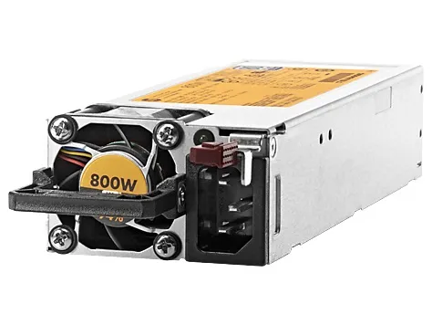 HP - 723600-201 - 800-Watts 100-240V AC 50-60Hz High Efficiency 80-Plus Platinum Hot-Pluggable Redundant Power Supply for ProLiant DL360/DL380/DL580 Gen9 Server