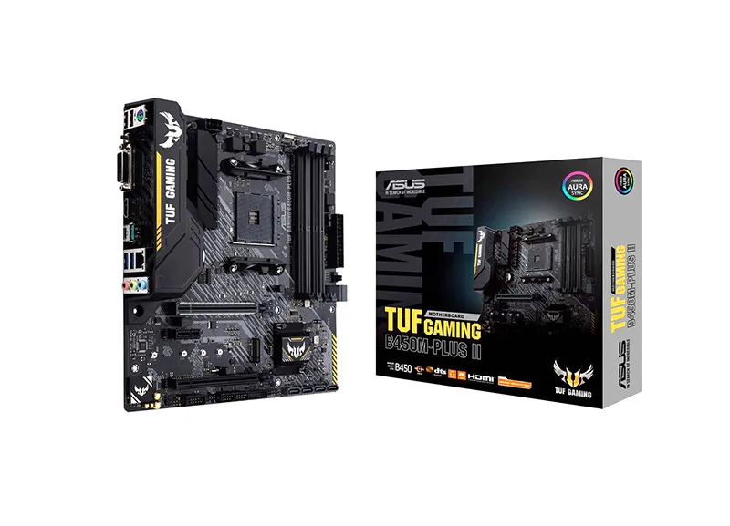 Asus 90MB1620-M0EAY0 TUF Gaming B450M-Plus II Socket AM4 B450