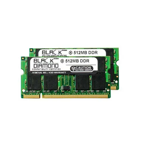 Black Diamond BD512MX2333MN07 1GB Kit (2x512MB) SODIMM 200-P Memory